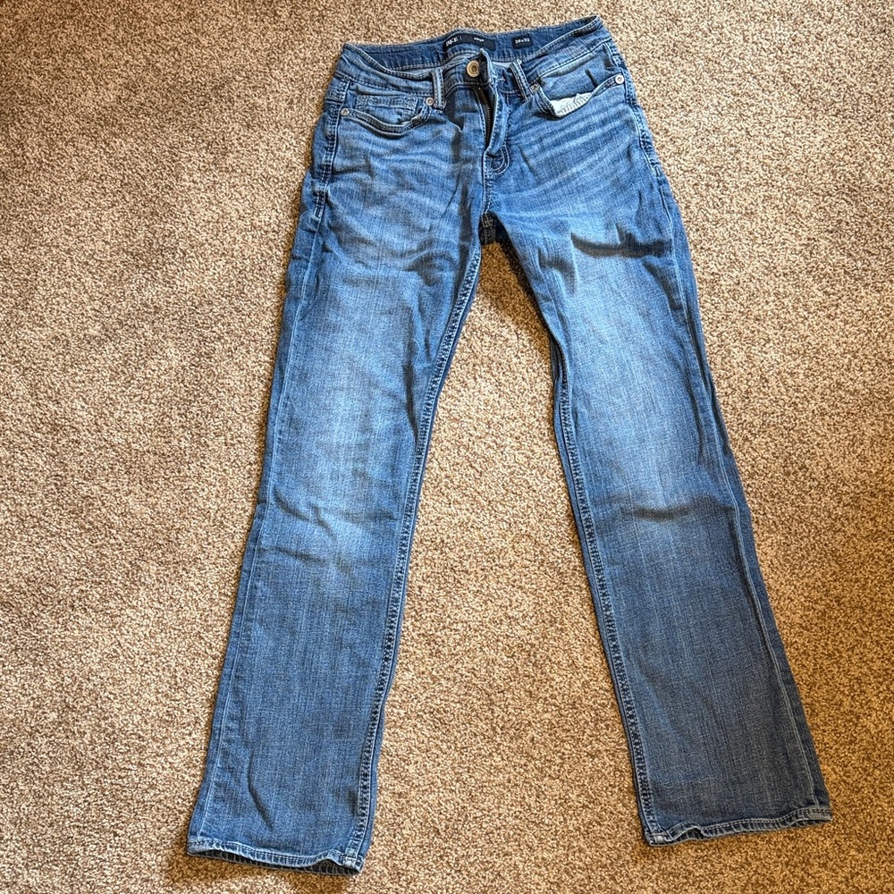 BKE Aiden Denim Jeans in Medium Blue